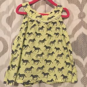 ❤️ 🌟SALE🌟❤️ Lime green zebra tunic